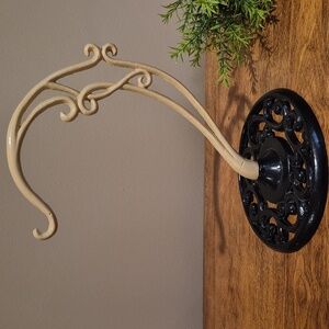 ENAMEL COATED CAST IRON Banana Hanger Stand